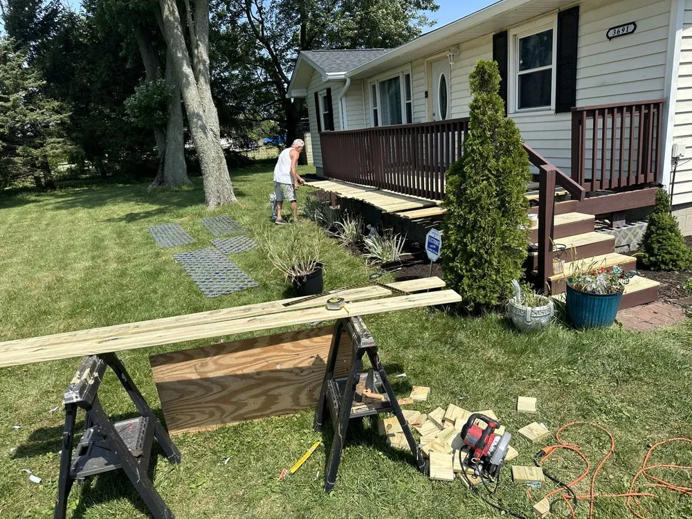 Slide of Jake's Lawn and Handyman Services