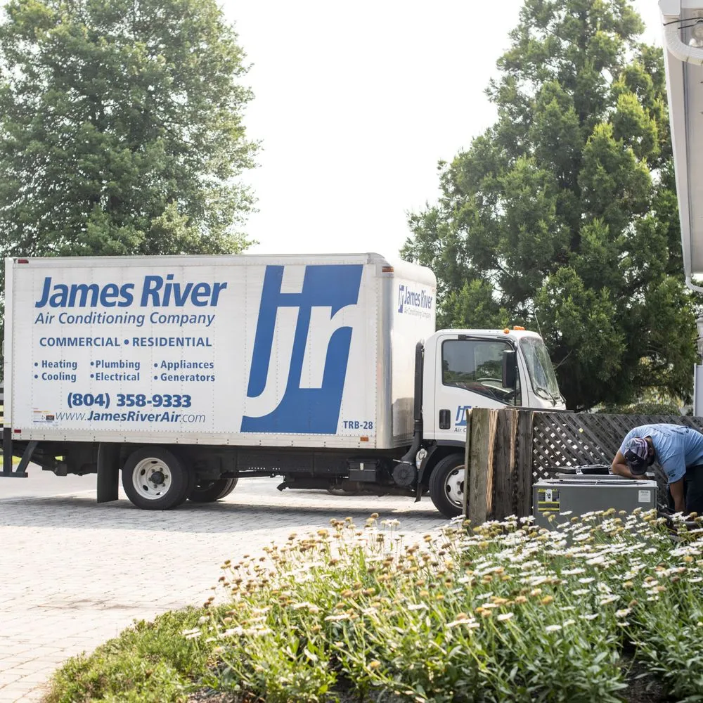 Slide of James River Air Conditioning