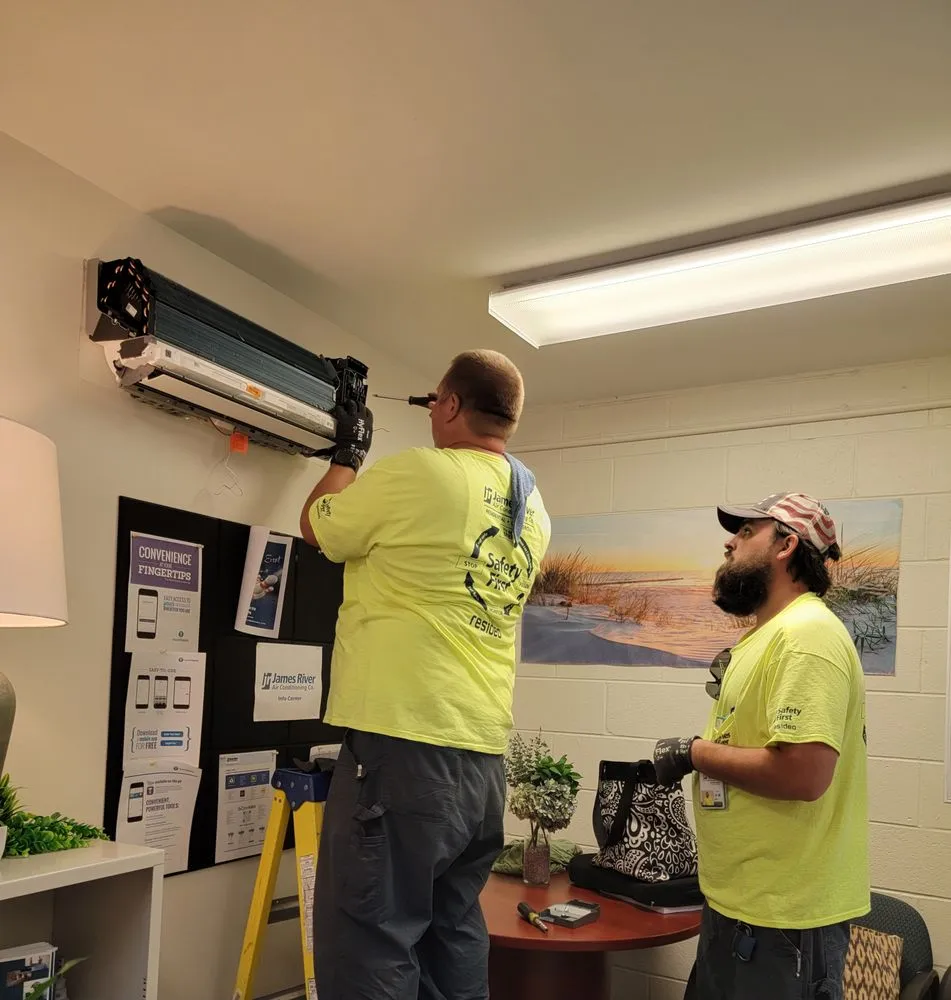 Slide of James River Air Conditioning