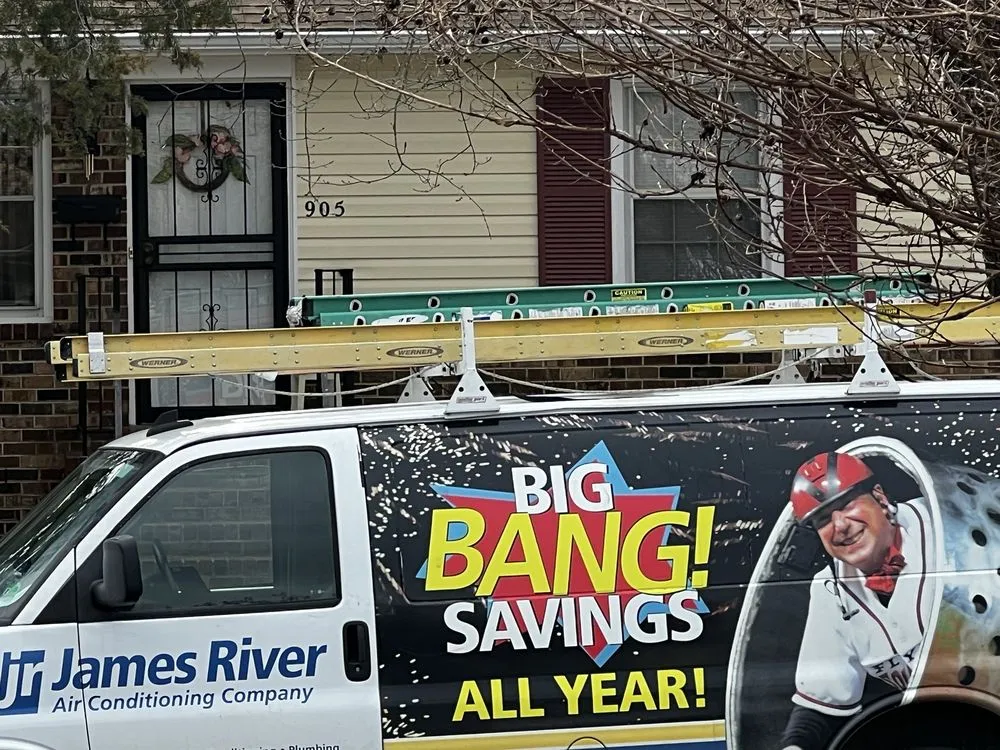 Slide of James River Air Conditioning