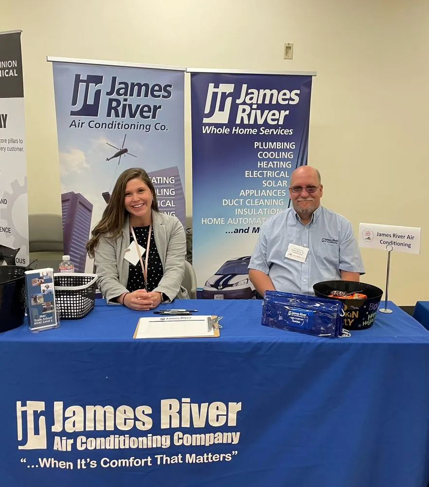 Slide of James River Air Conditioning