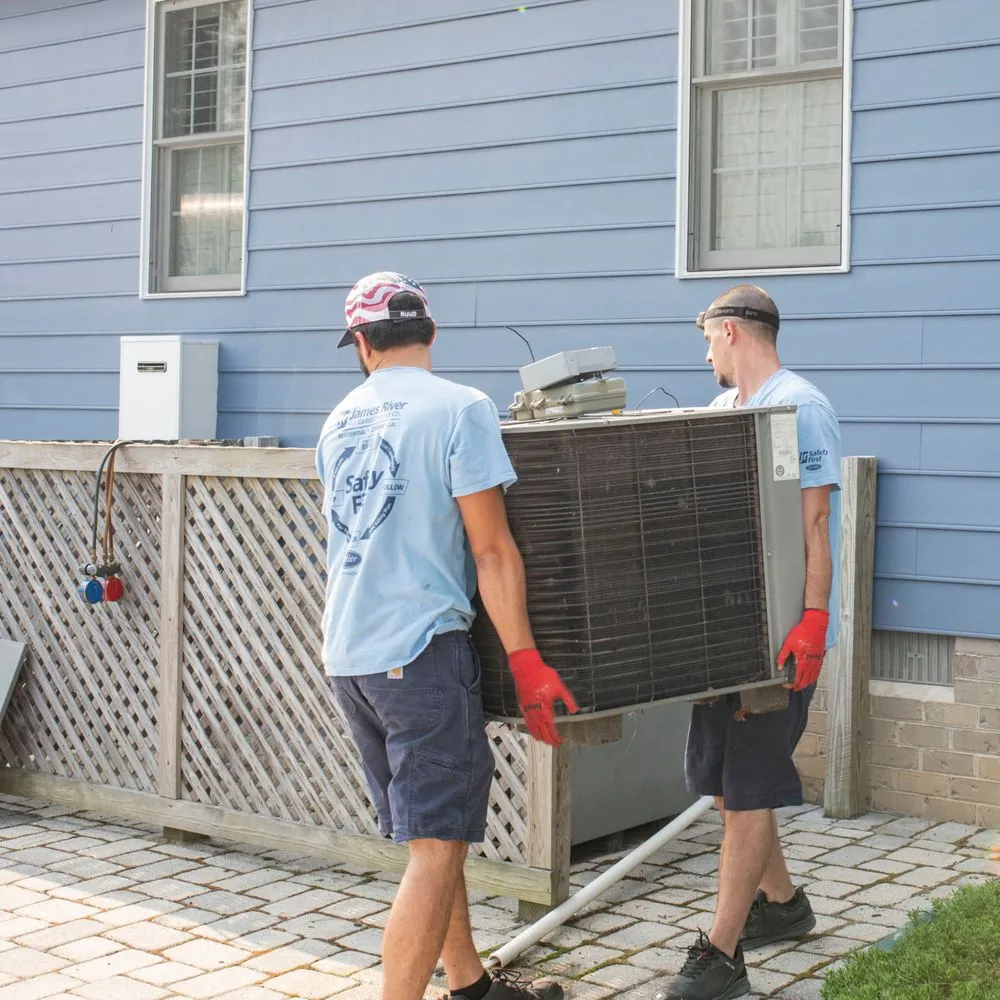 Slide of James River Air Conditioning