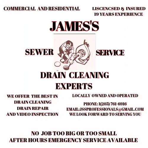 Slide of James's Sewer Service