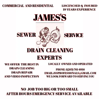 James's Sewer Service