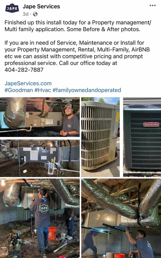 Slide of Jape Services