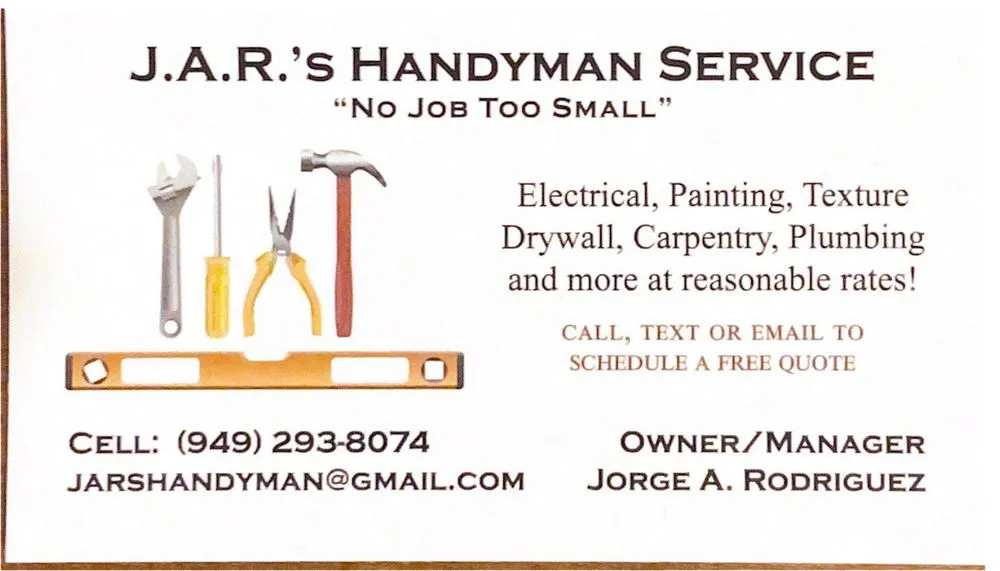 Slide of J.A.R'S Handyman Service