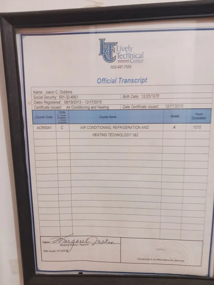 Slide of Jason Dobbins services