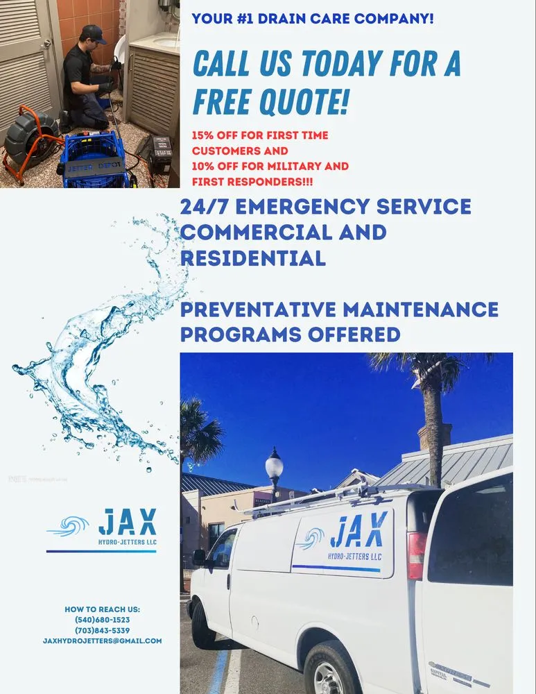 Slide of Jax Hydro-Jetters