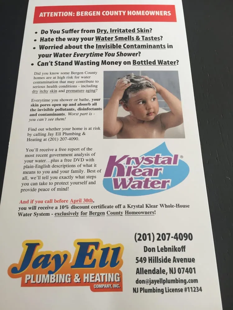 Reliable plumbing repair experts serving Allendale, NJ - Jay Ell Plumbing & Heating Co