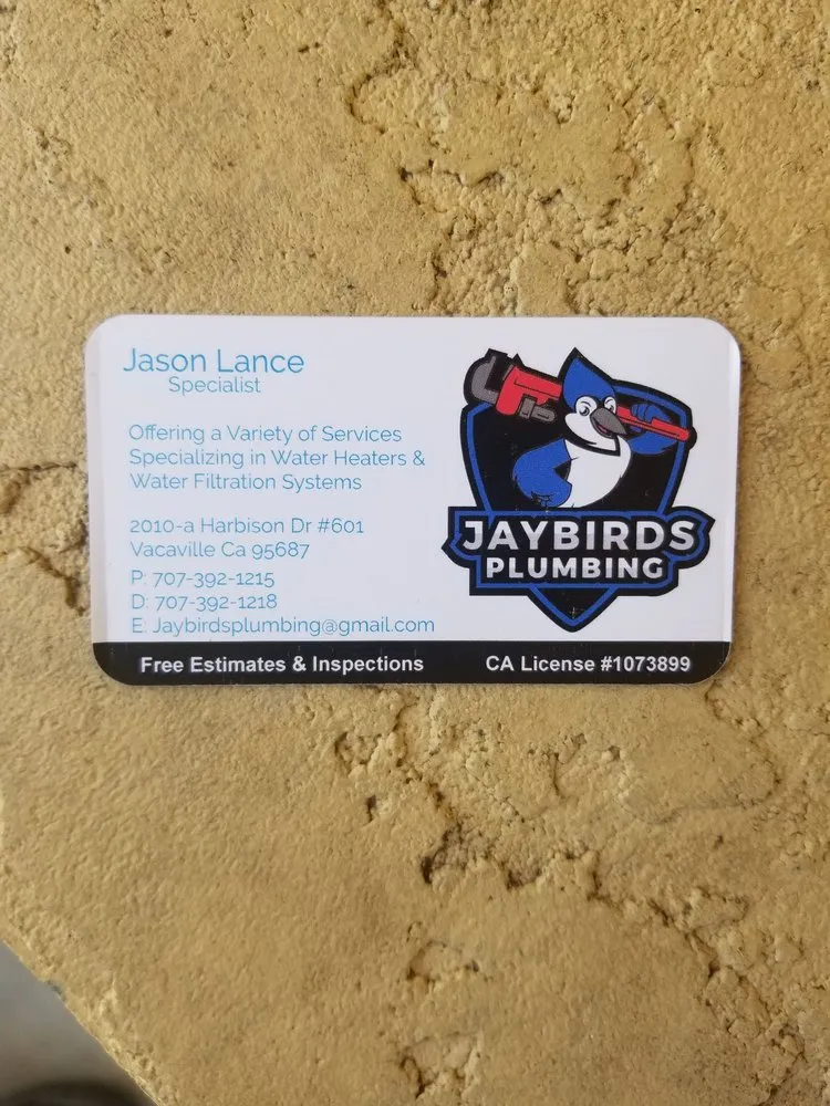 Slide of Jaybirds Plumbing