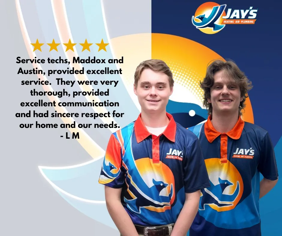 Slide of Jay's Heating, Air & Plumbing