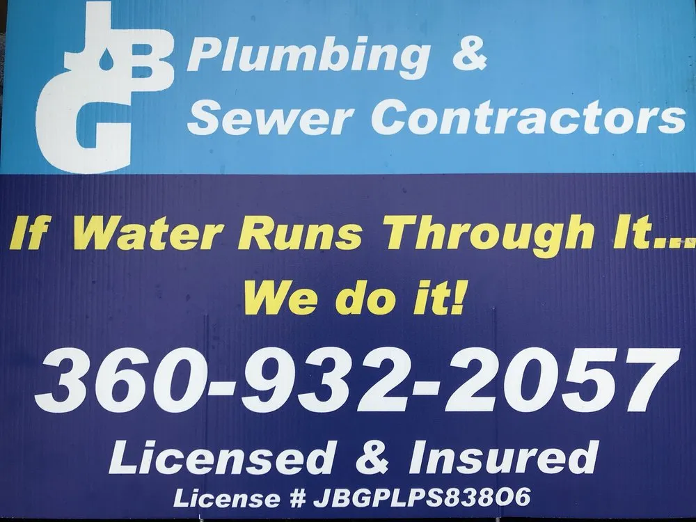 Slide of JBG Plumbing & Sewer
