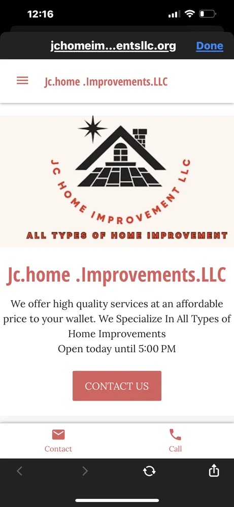Slide of JC Home Improvements