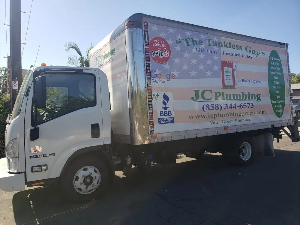 Slide of JC Plumbing Green