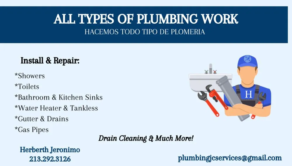 Slide of JC Plumbing