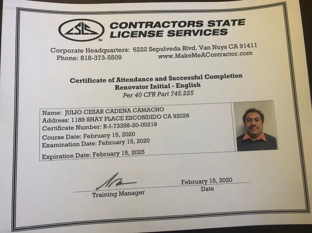 Slide of JCCC Handyman Service