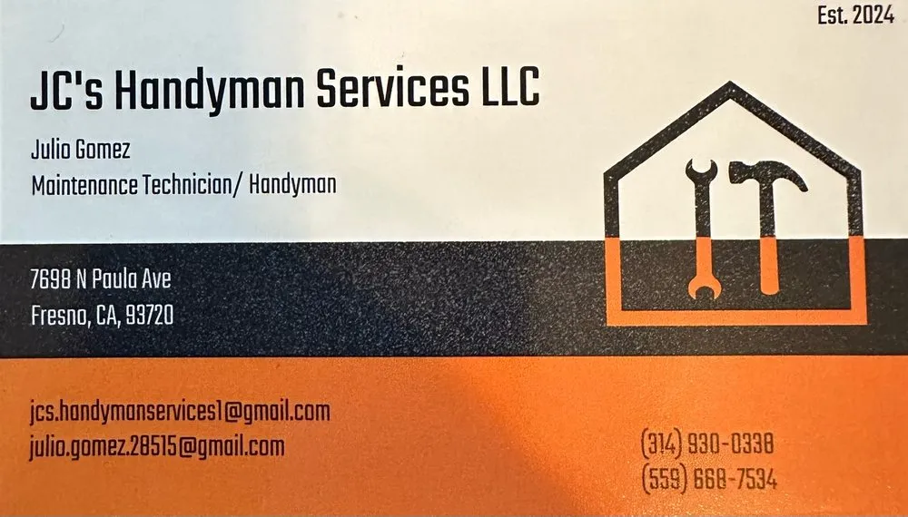 Slide of JC's Handyman Services