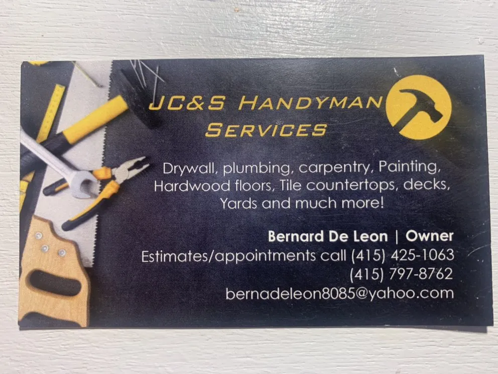 Slide of JC&S Handyman Services