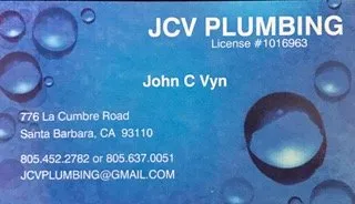 JCV Plumbing Logo