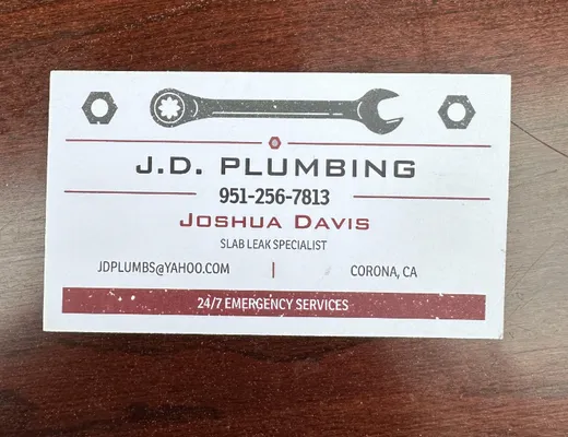 Slide of J.D. Plumbing
