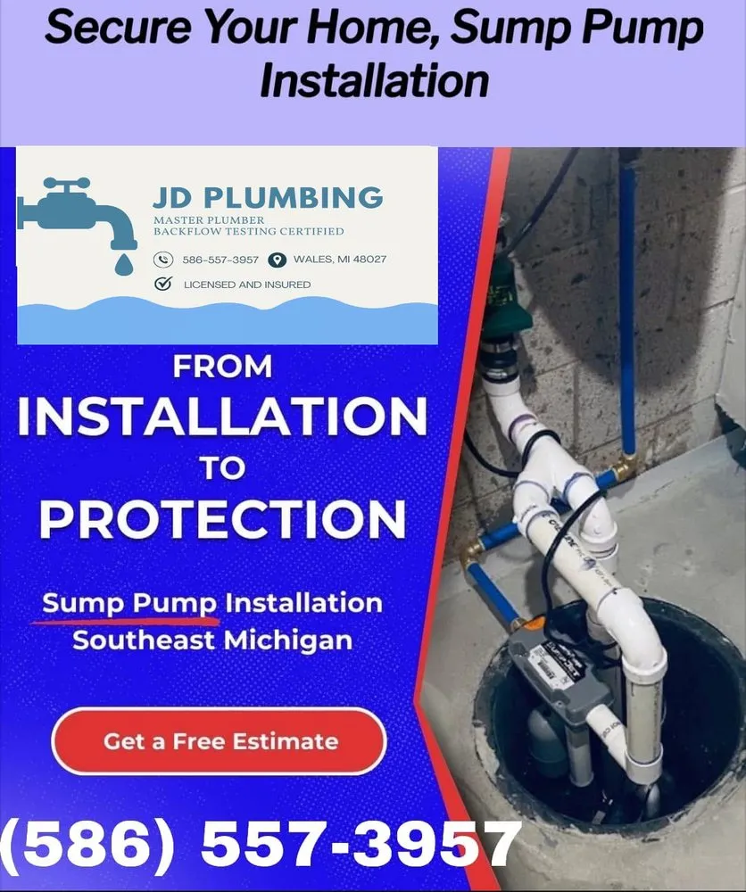 Slide of JD Plumbing