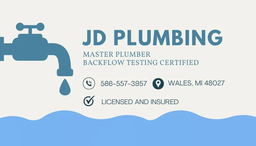 Slide of JD Plumbing
