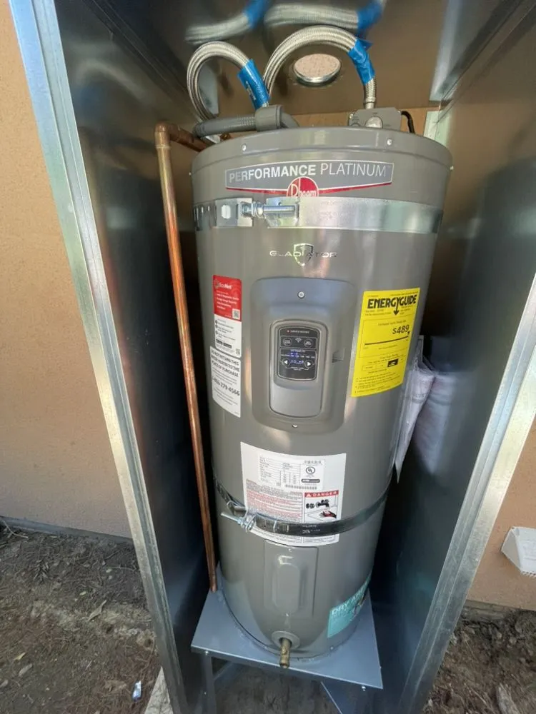 Slide of JDN construction and plumbing