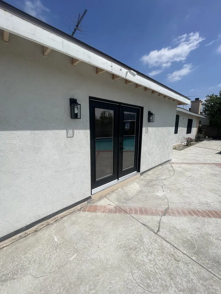 Slide of JDN construction and plumbing