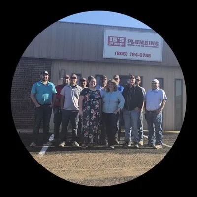 JD's Prompt Plumbing Heating & Air Conditioning Logo