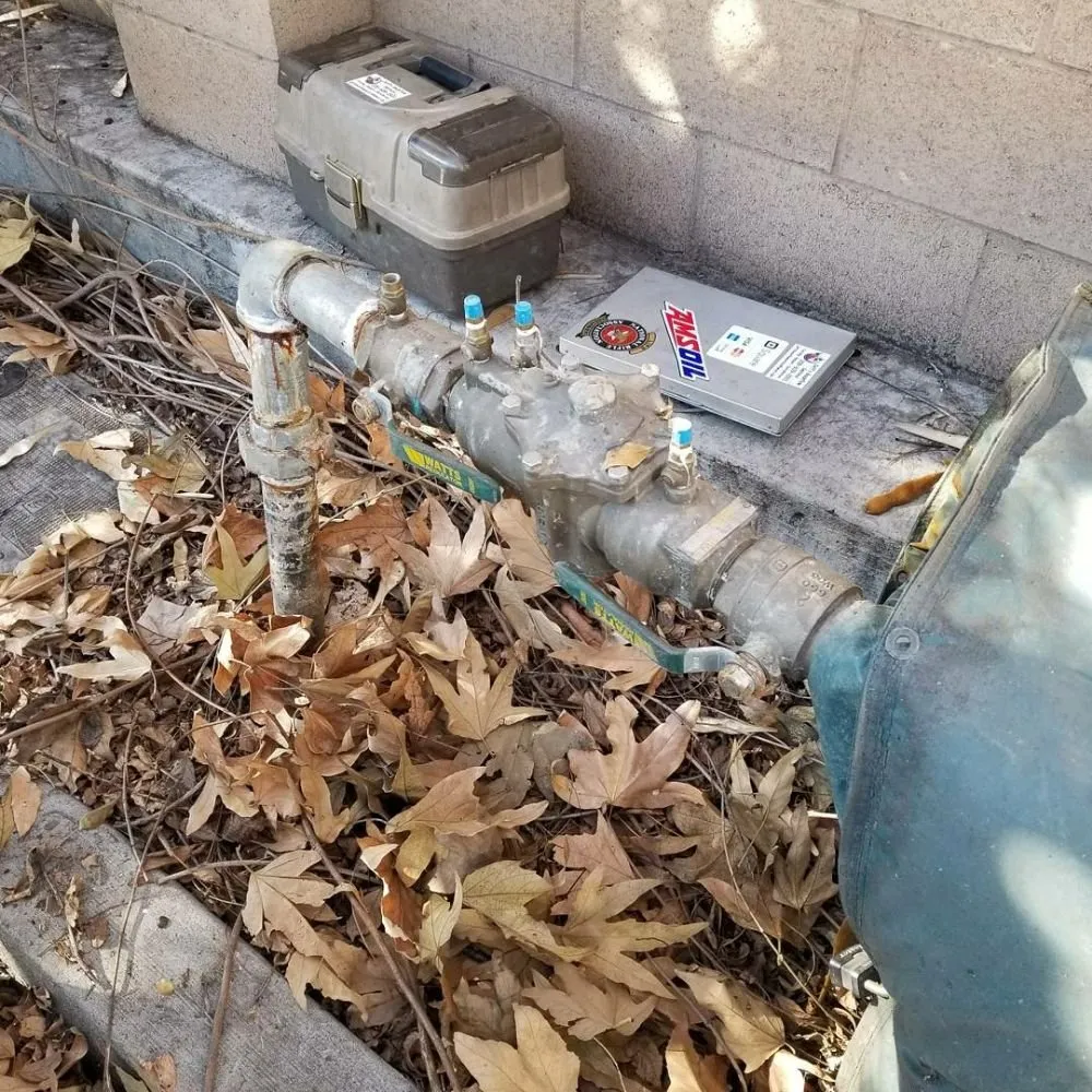 Slide of Jeff's Backflow Service