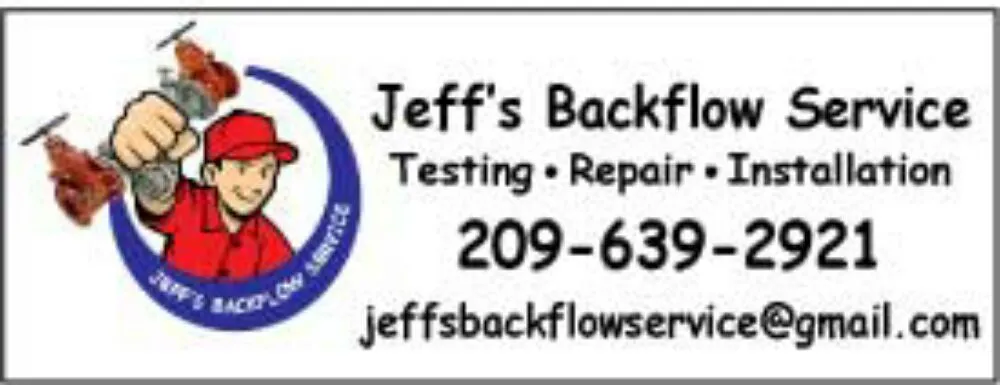 Slide of Jeff's Backflow Service