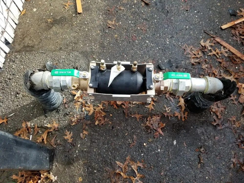 Slide of Jeff's Backflow Service