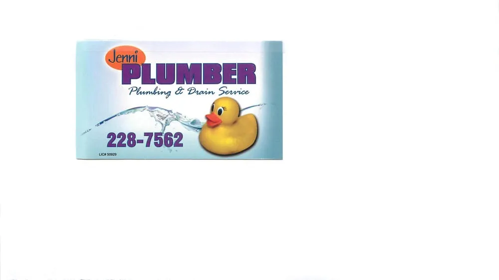 Slide of Jenni Plumber