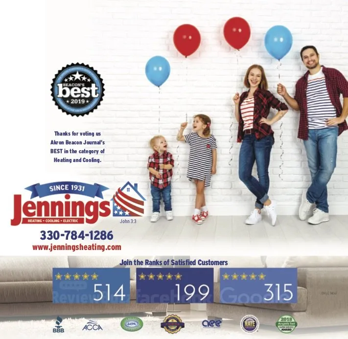 Top-rated water heater service service in Akron, OH - Jennings Heating, Cooling, Plumbing & Electric