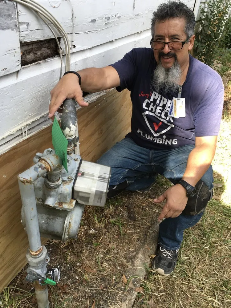 Slide of Jerry's Pipe Check Plumbing