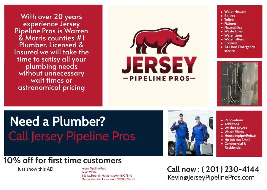 Slide of Jersey Pipeline Pros