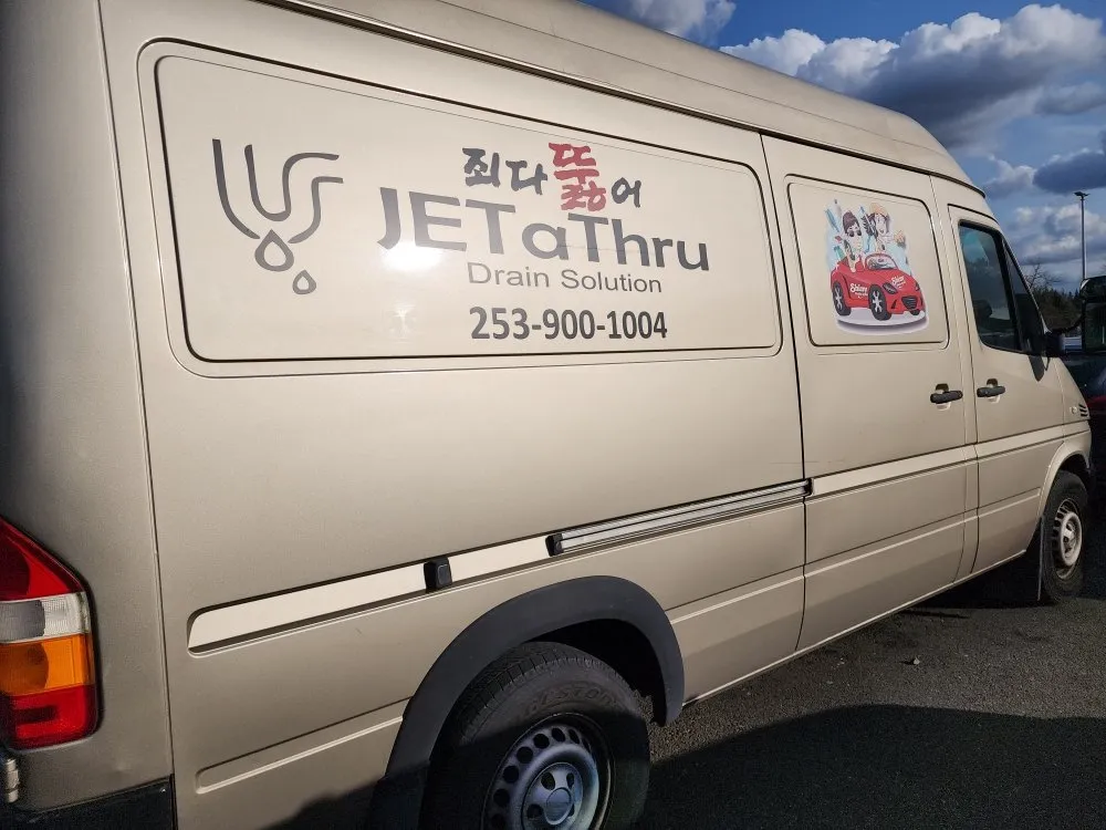 Slide of JetaThru Drain Solution