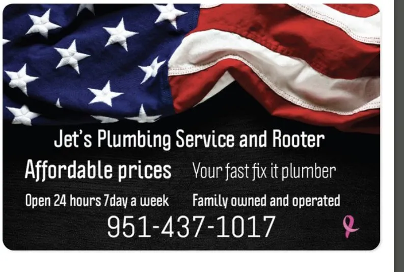 Slide of Jets Plumbing Services and Rooter