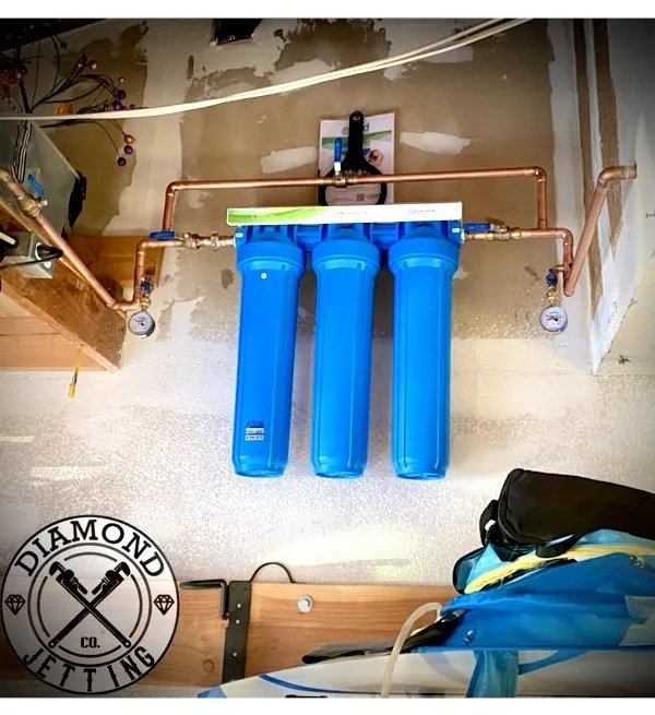 Slide of Jetting & plumbing