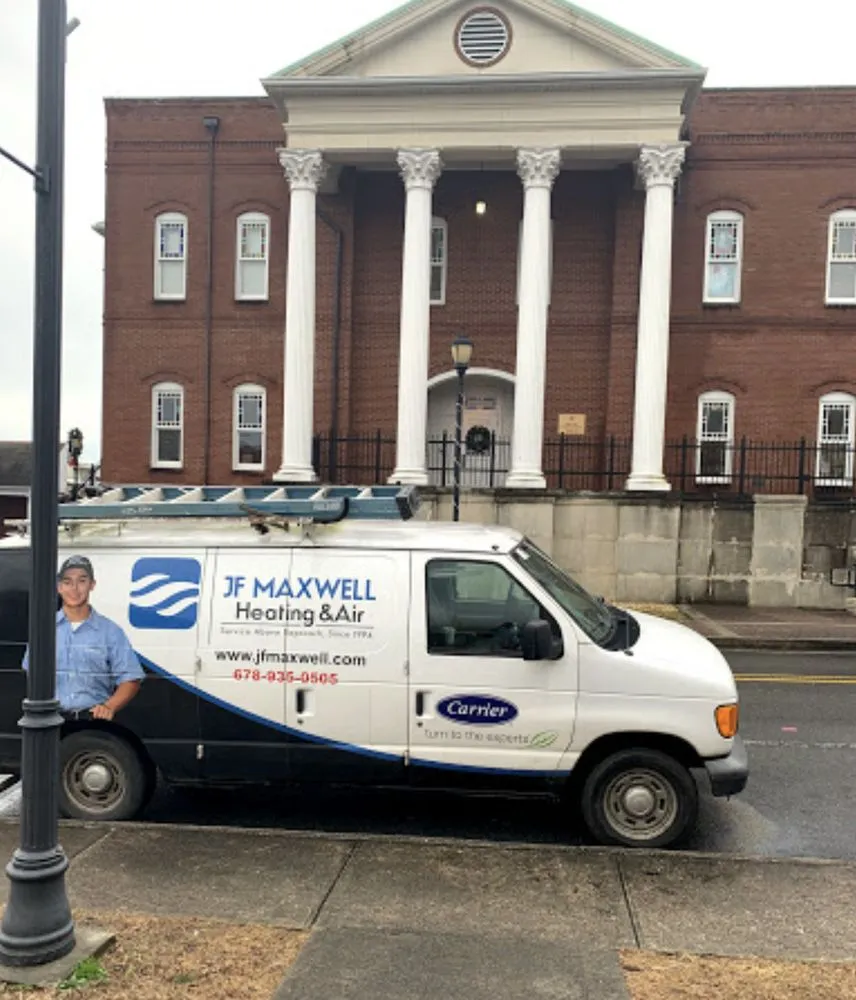 Slide of JF Maxwell Heating and Air