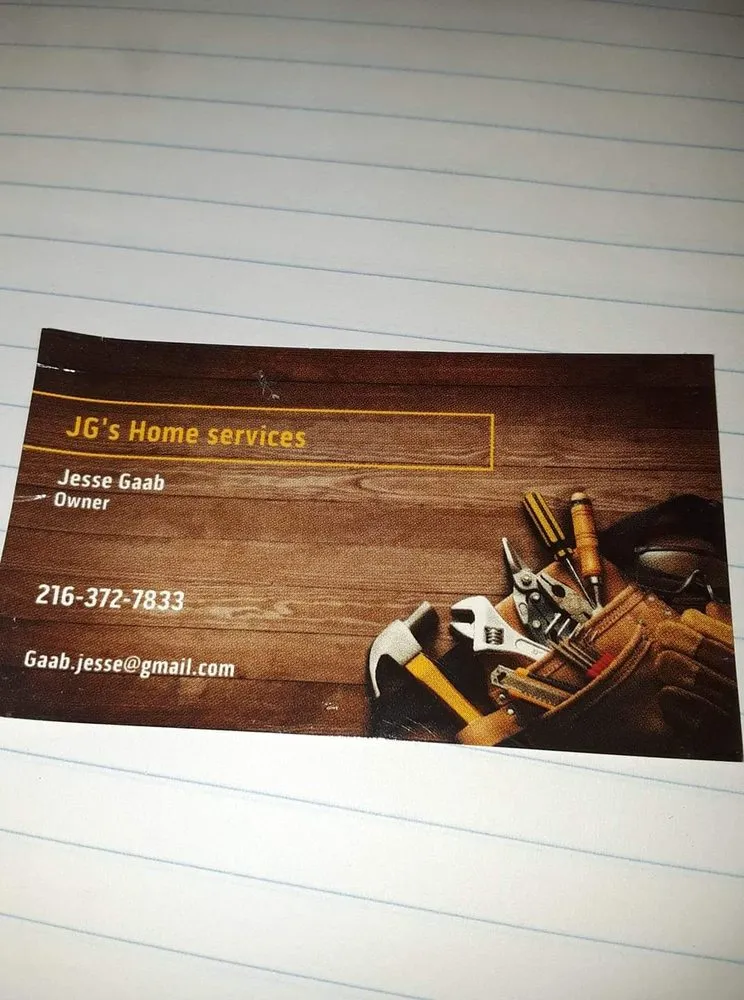 Slide of Jg's home services