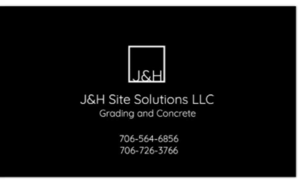 Slide of J&H Site Solutions
