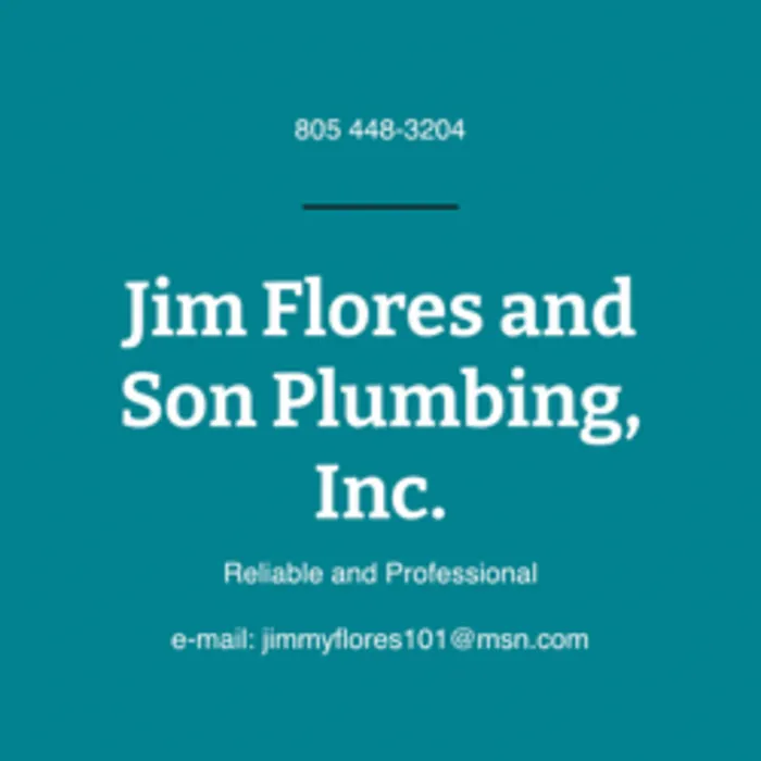 Slide of Jim Flores and Son Plumbing