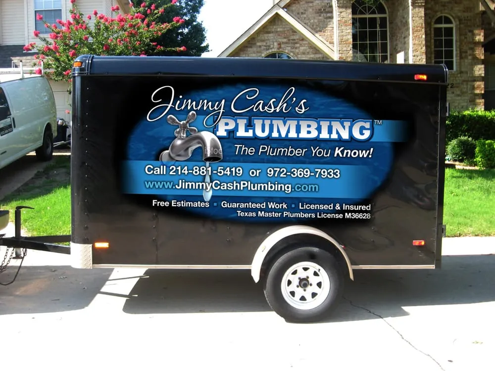 Slide of Jimmy Cash's Plumbing
