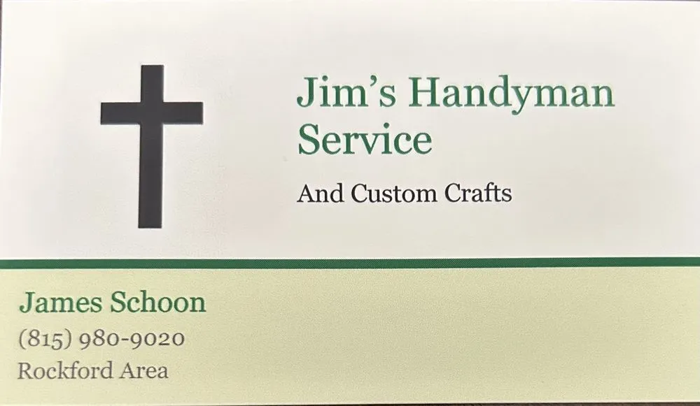 Slide of Jim’s Handyman Service