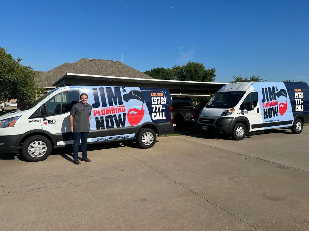 Slide of Jim's Plumbing Now