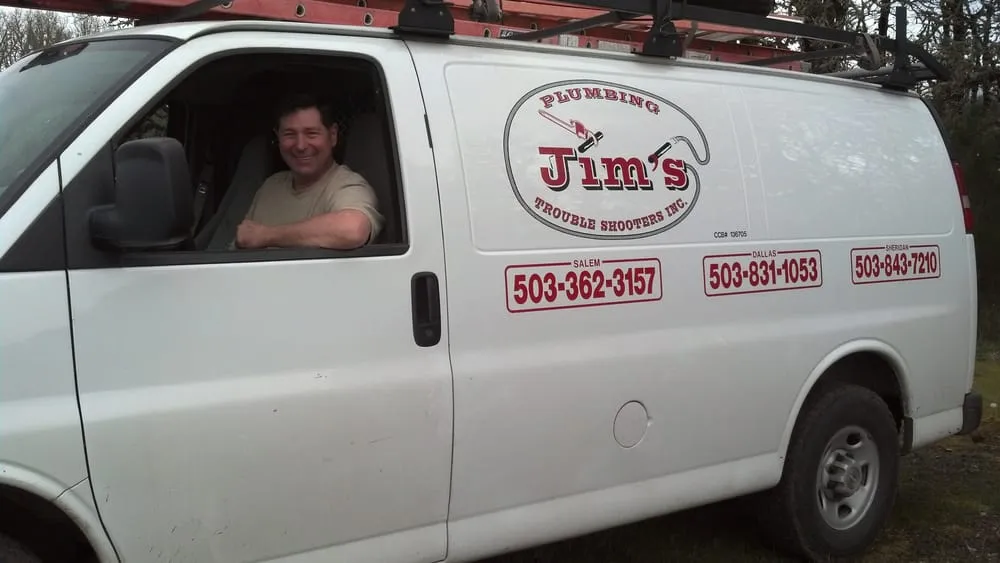 Slide of Jim's Plumbing Trouble Shooters