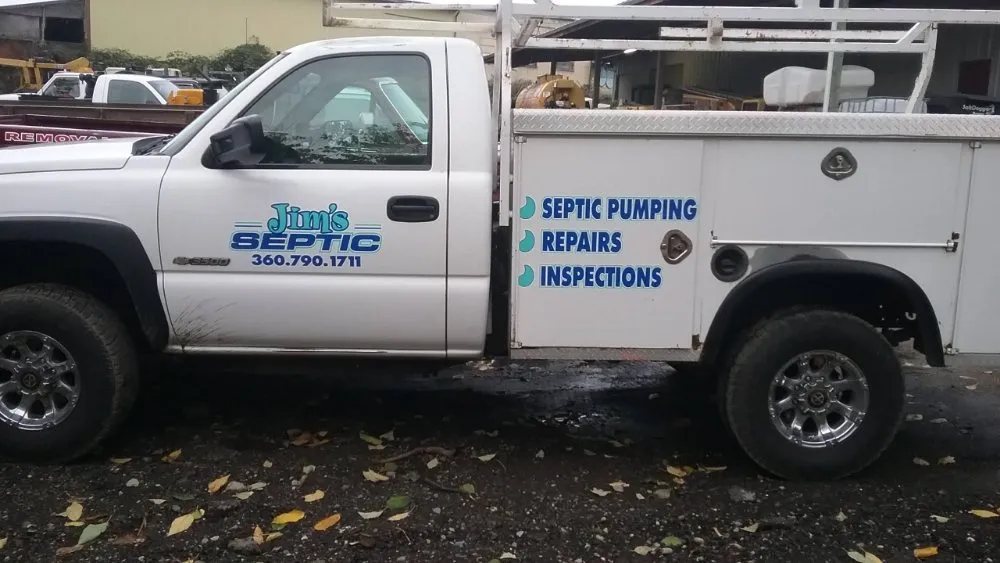 Slide of Jim's Septic Service