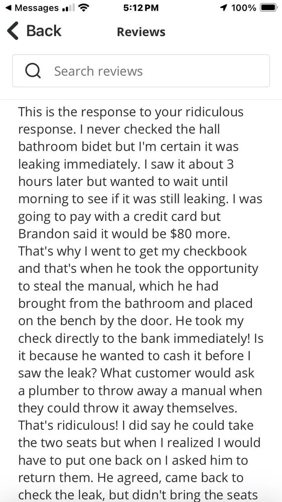 Slide of Jireh Plumbing