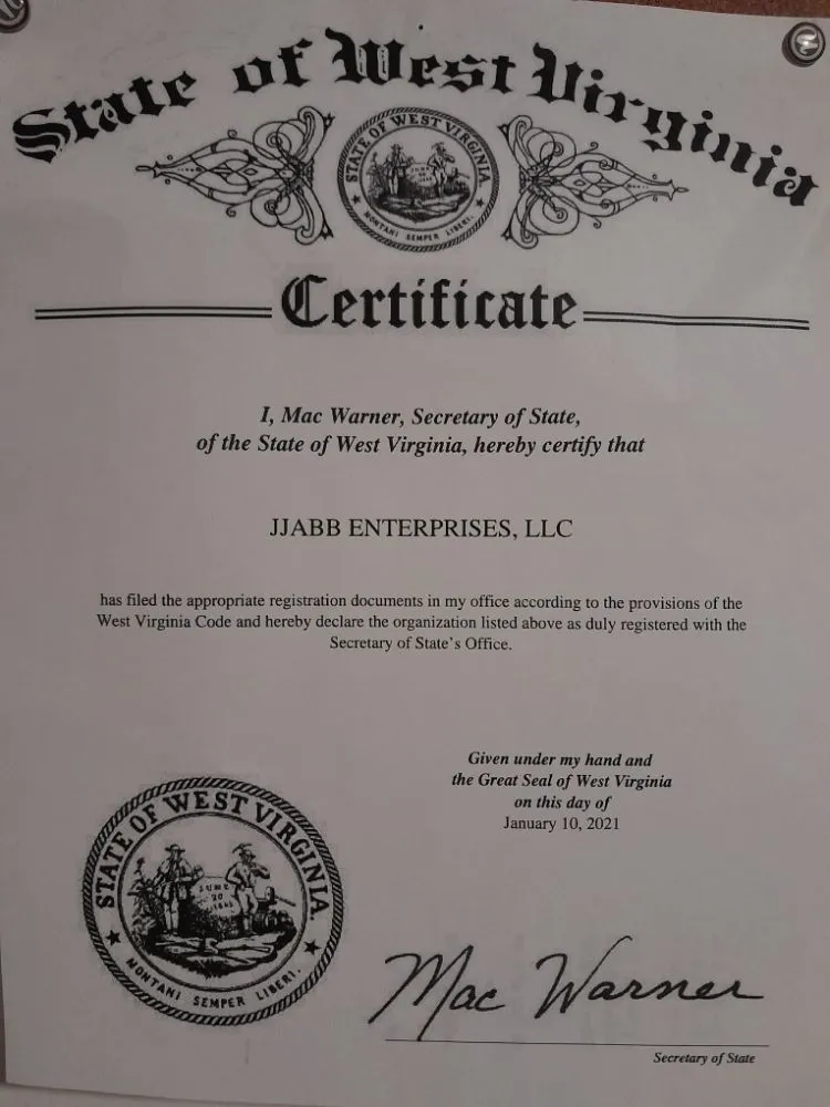 Slide of JJABB Enterprises